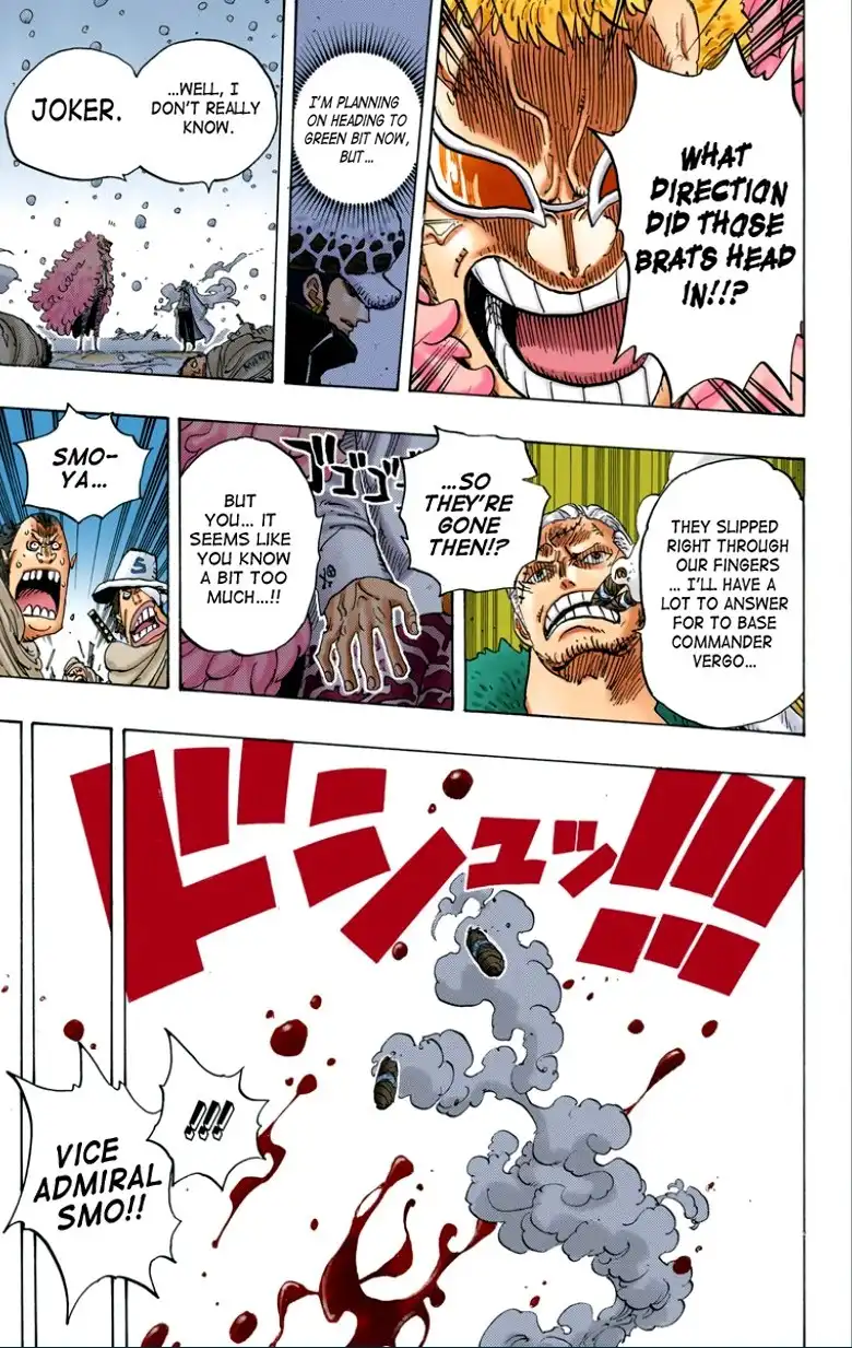 One Piece - Digital Colored Comics Chapter 698 9